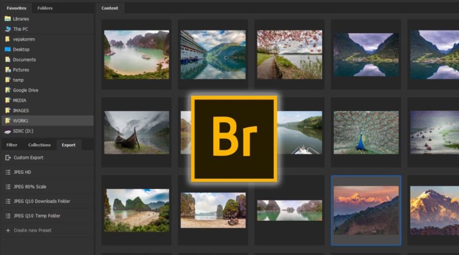 Recenzja programu Adobe Bridge