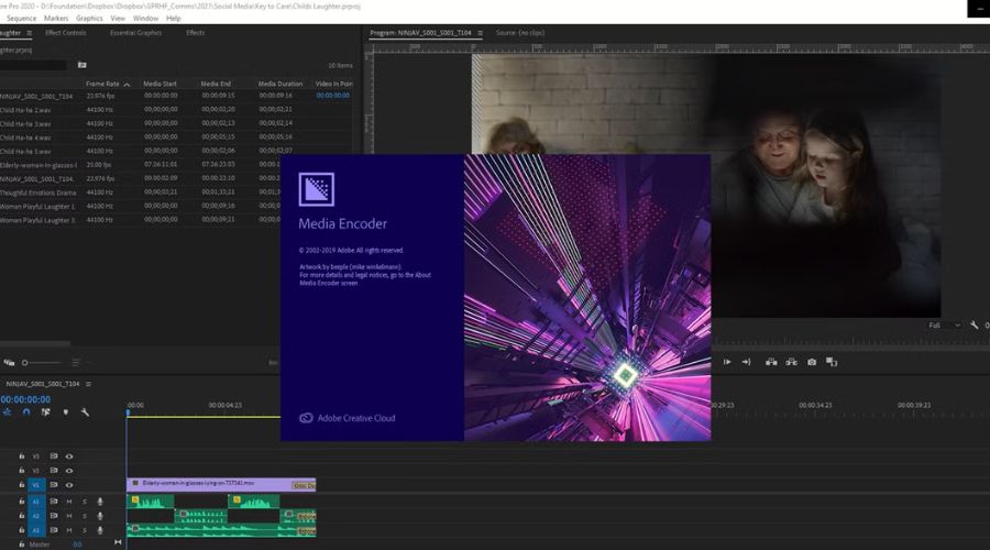 Recenzja programu Adobe Media Encoder